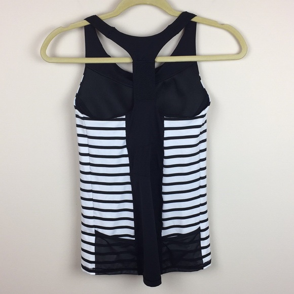 Athleta - Stripe Ace Racer Breathable Tank Top - Picture 6 of 8